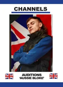 Auditions Aussie Bloke poster